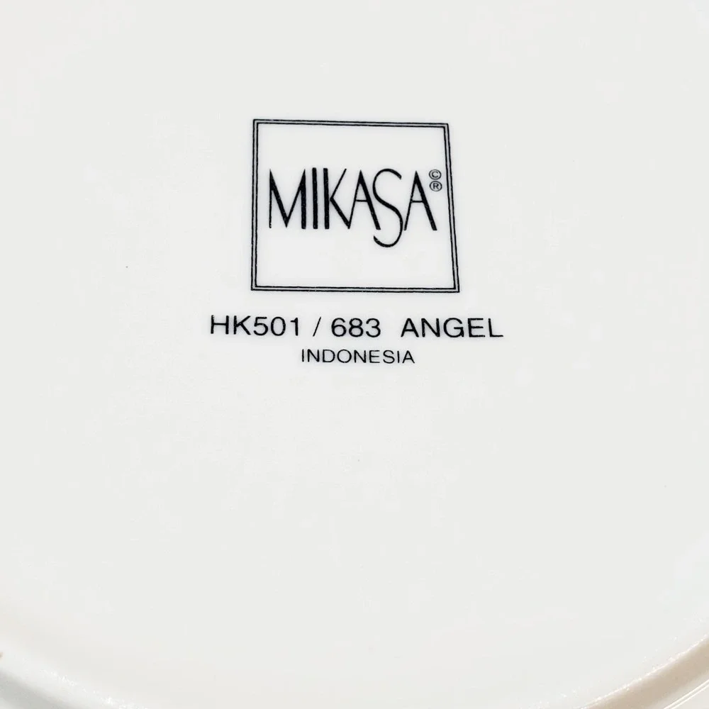 Mikasa Angel Trinket Jewelry Box Porcelain 5